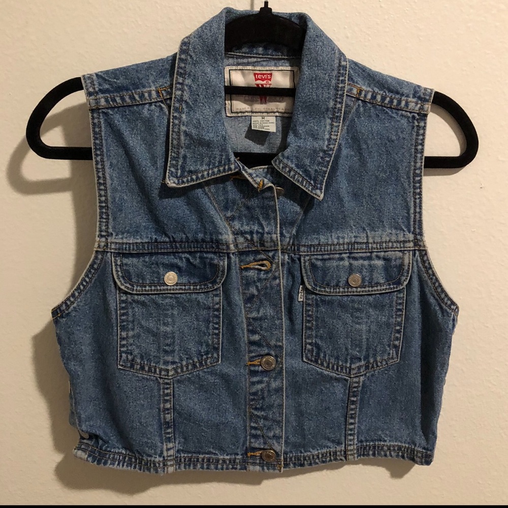 Vintage Levi’s Denim Button Up Vest